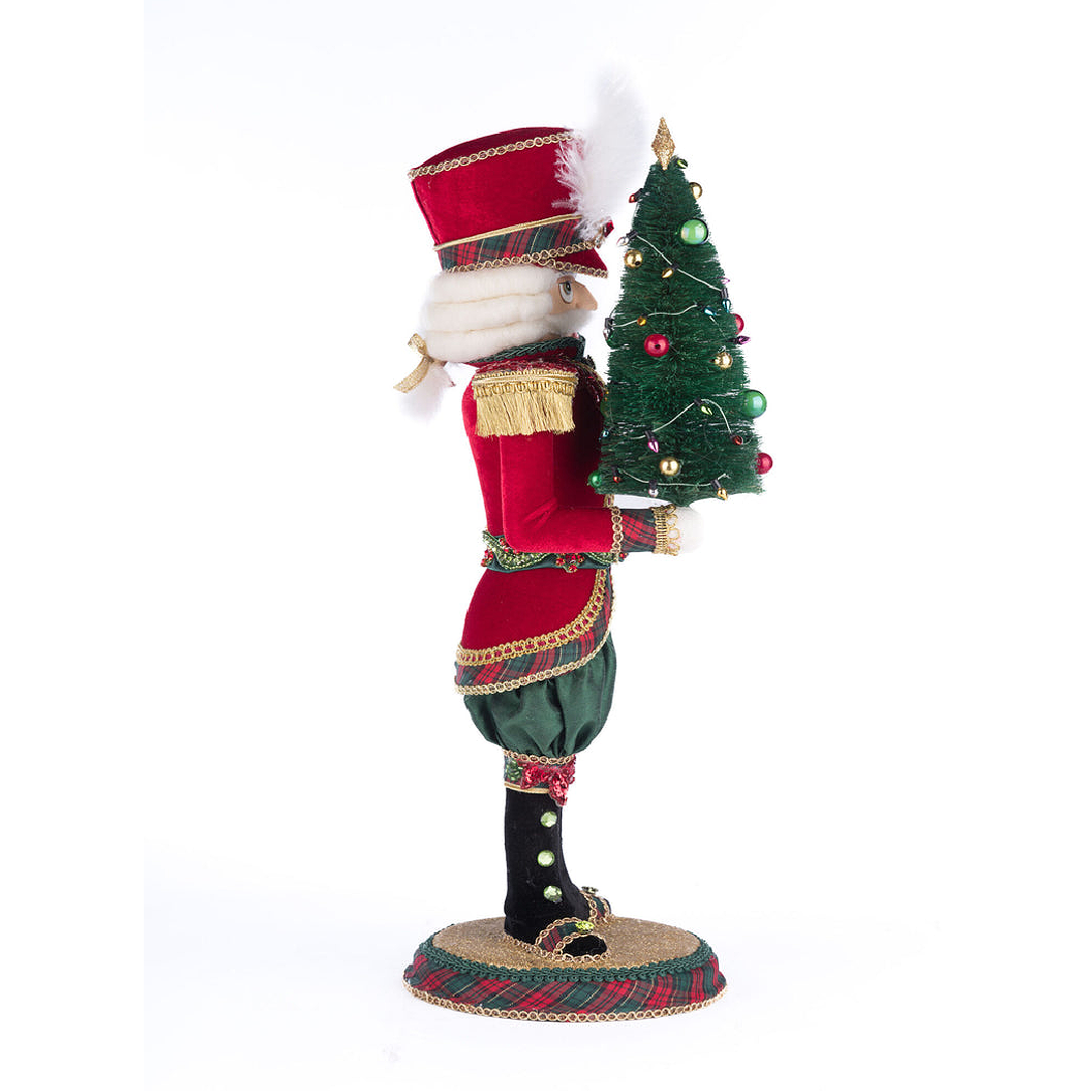 Katherine's Collection Holiday Magic Admiral Terrance Tartan Nutcracker