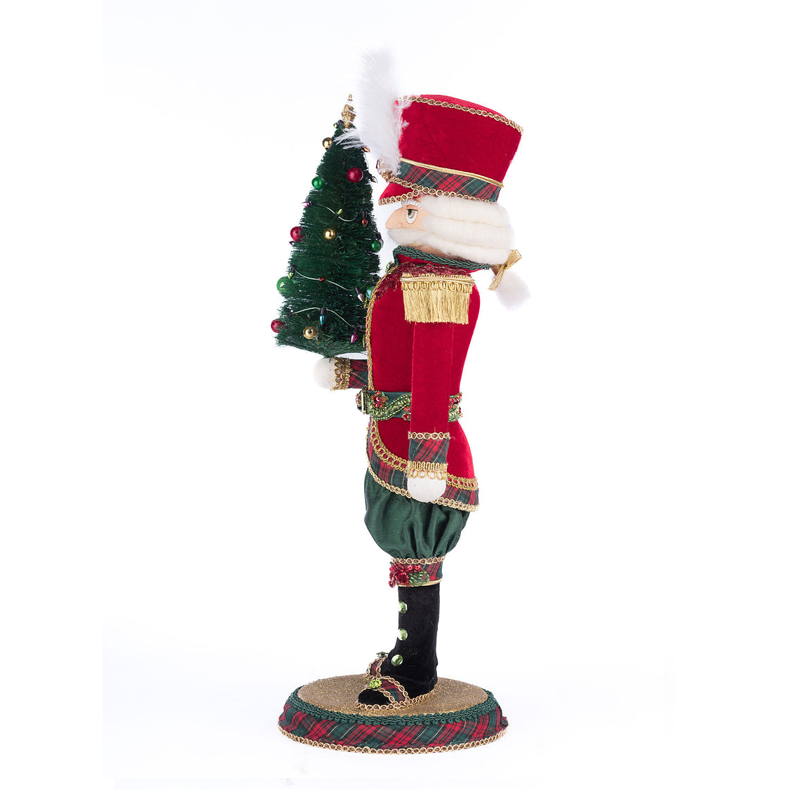 Katherine's Collection Holiday Magic Admiral Terrance Tartan Nutcracker