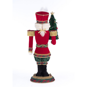 Katherine's Collection Holiday Magic Admiral Terrance Tartan Nutcracker