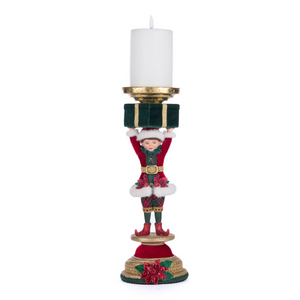 Katherine's Collection Holiday Magic Elf Candle Holder