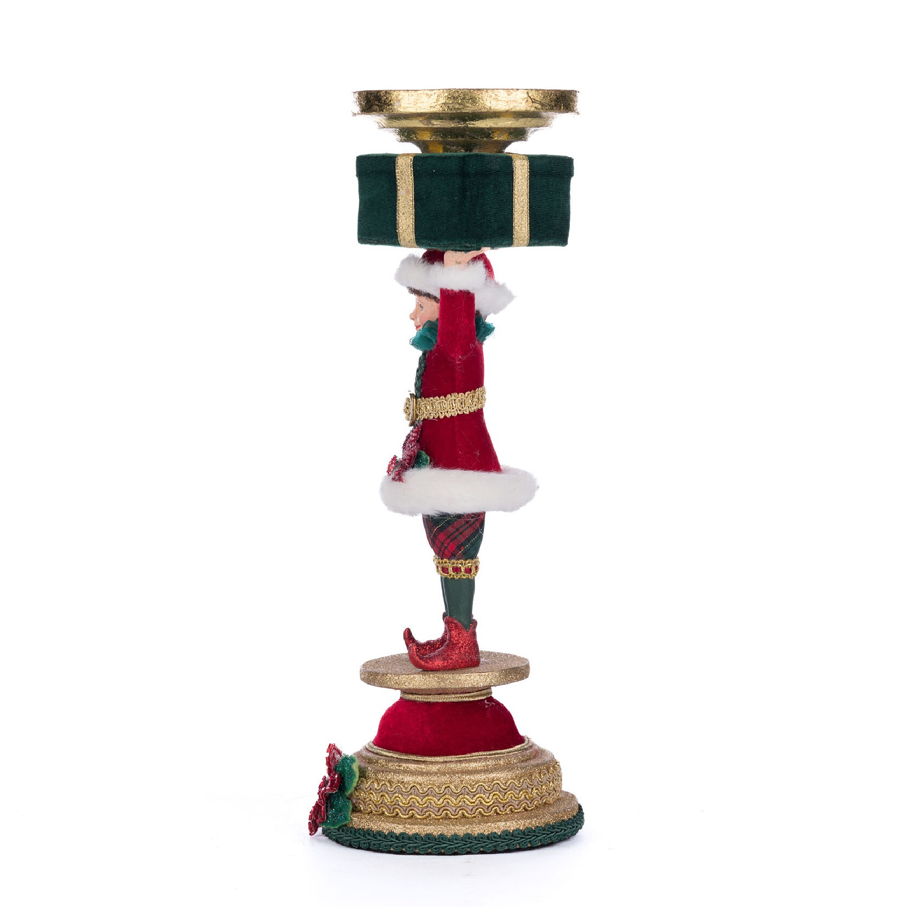 Katherine's Collection Holiday Magic Elf Candle Holder