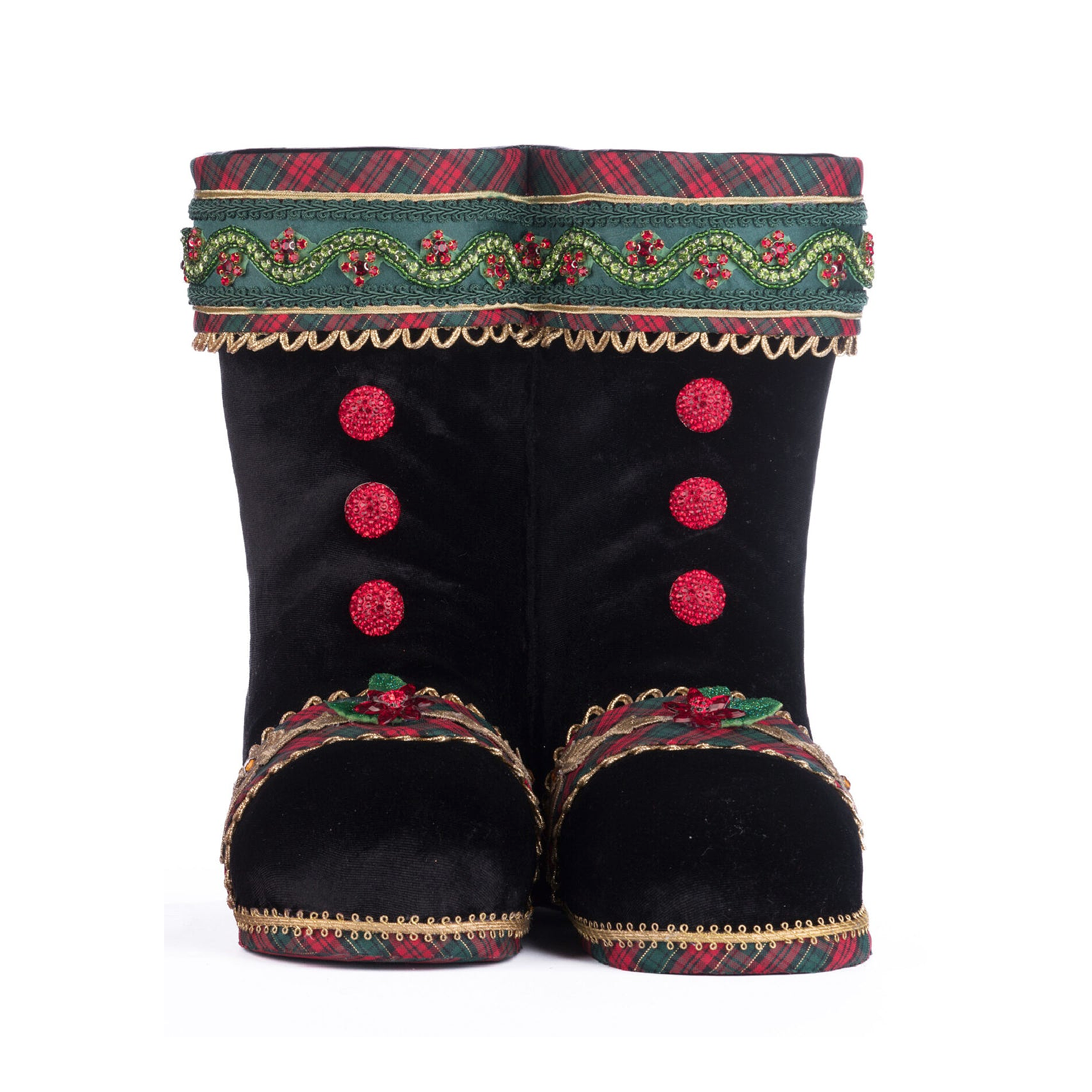 Katherine's Collection Holiday Magic Tabletop Santa Boots