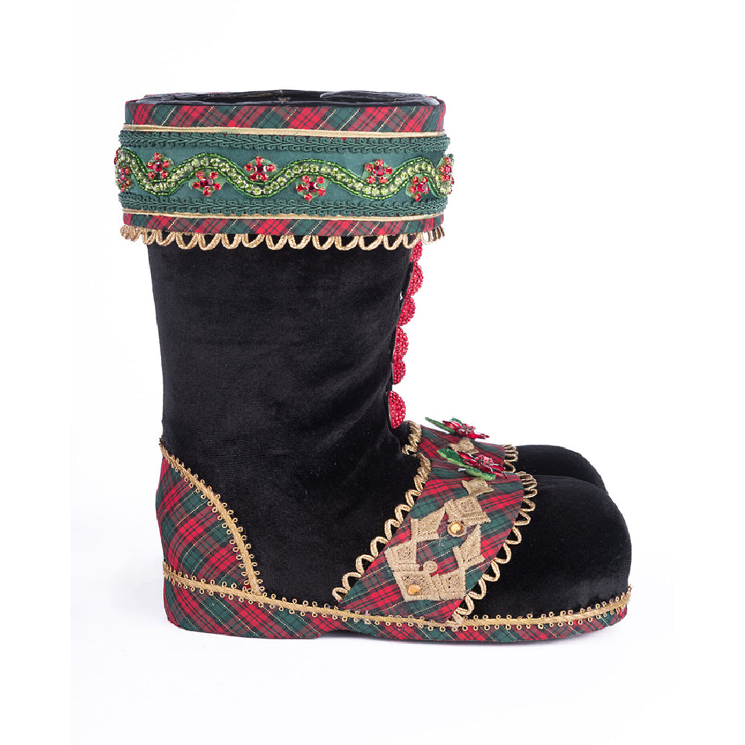 Katherine's Collection Holiday Magic Tabletop Santa Boots
