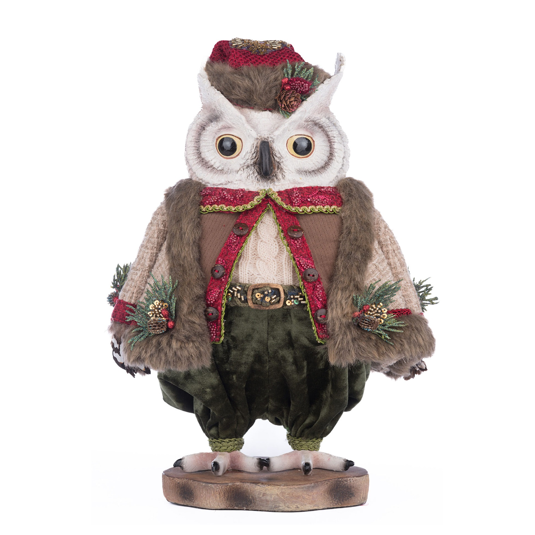 Katherine's Collection Hoober the North Country Xmas Owl