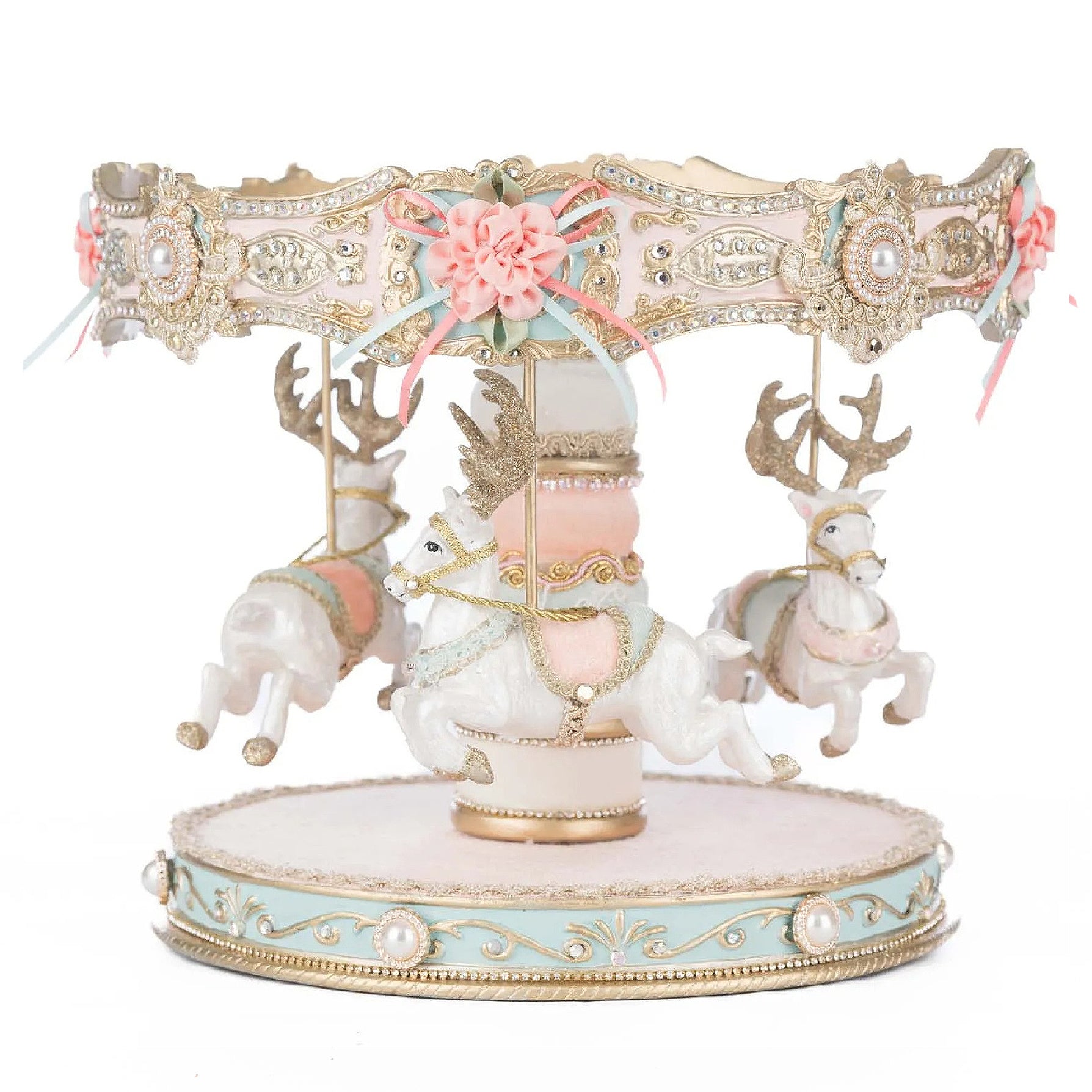 Katherine's Collection
Joyeux Noel Carousel Cake Plate