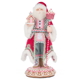 Katherine's Collection Christmas Kris Kringleberry Santa Tabletop