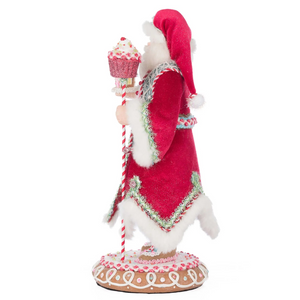 Katherine's Collection Christmas Kris Kringleberry Santa Tabletop