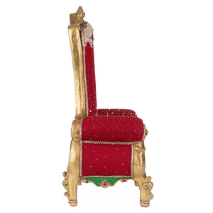 Katherine's Collection Royal Christmas Ball Santa Throne Chair