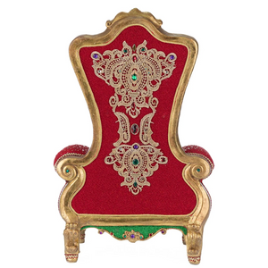 Katherine's Collection Royal Christmas Ball Santa Throne Chair