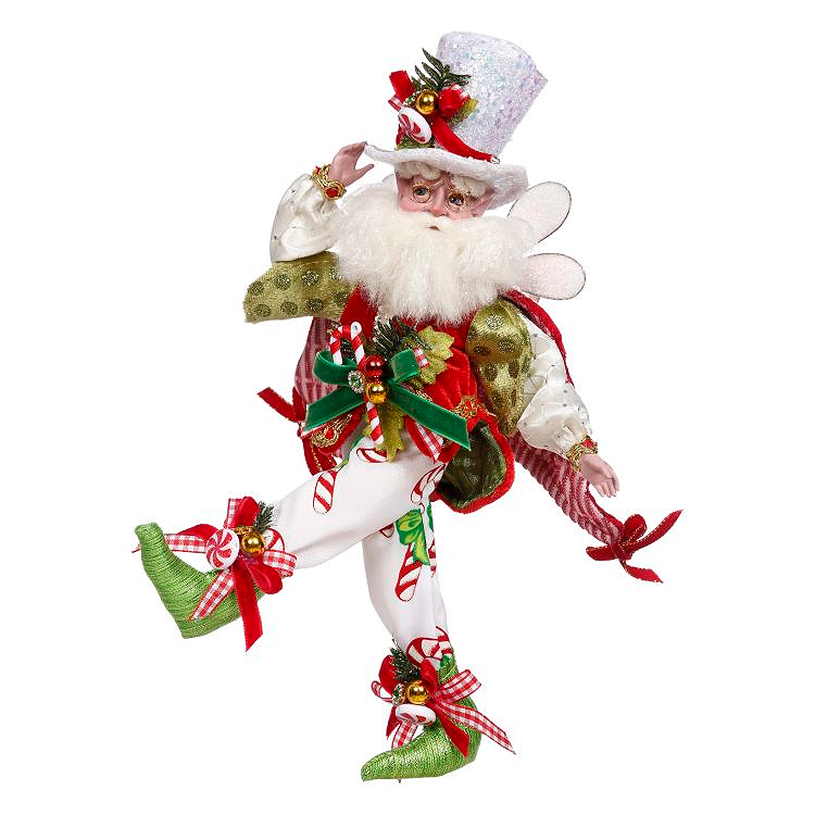 Mark Roberts Christmas Candy Cane Santa Fairy