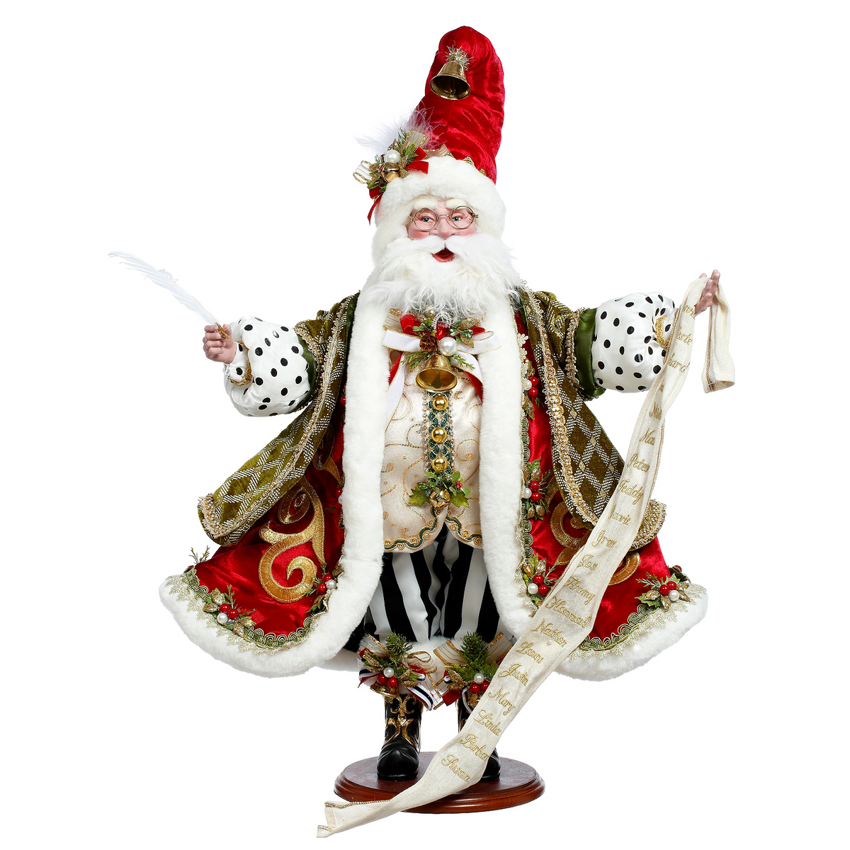 Mark Roberts Checking His List Santa Christmas Figure