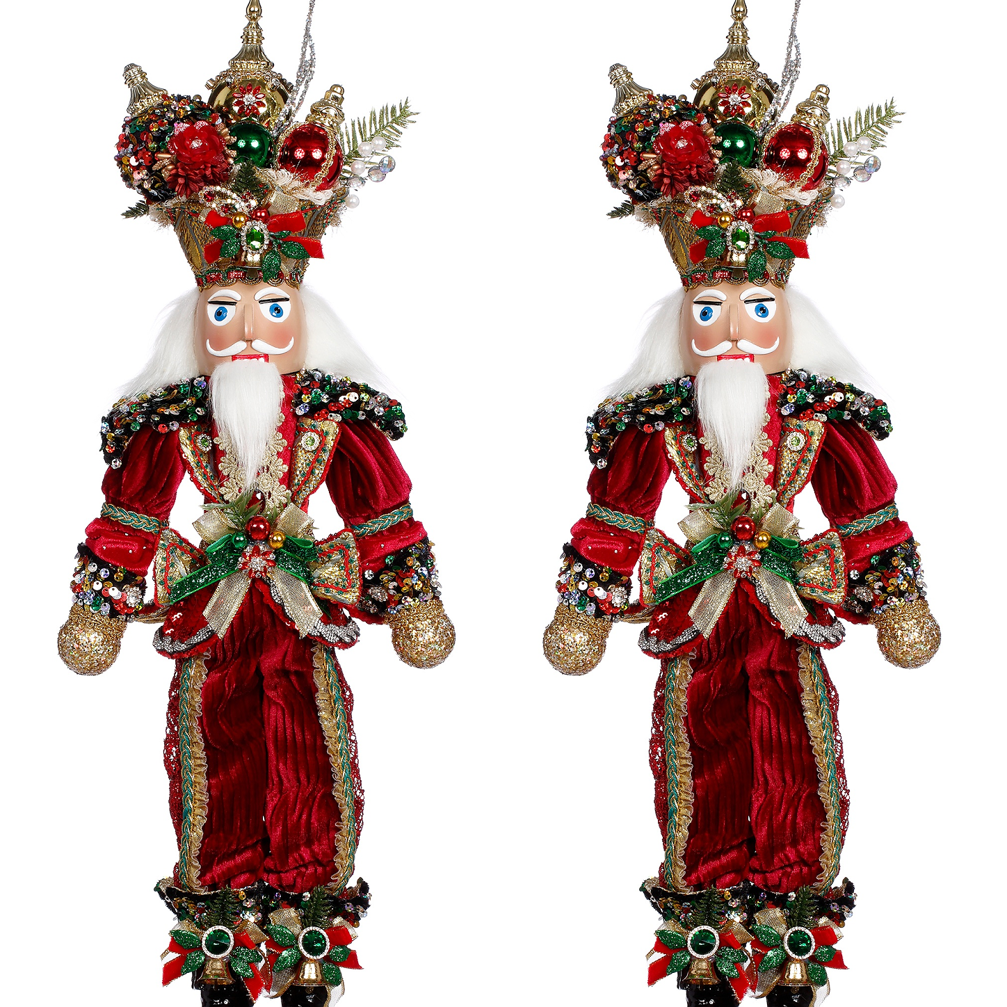 Mark Roberts Deck The Halls Nutcracker Set of Two