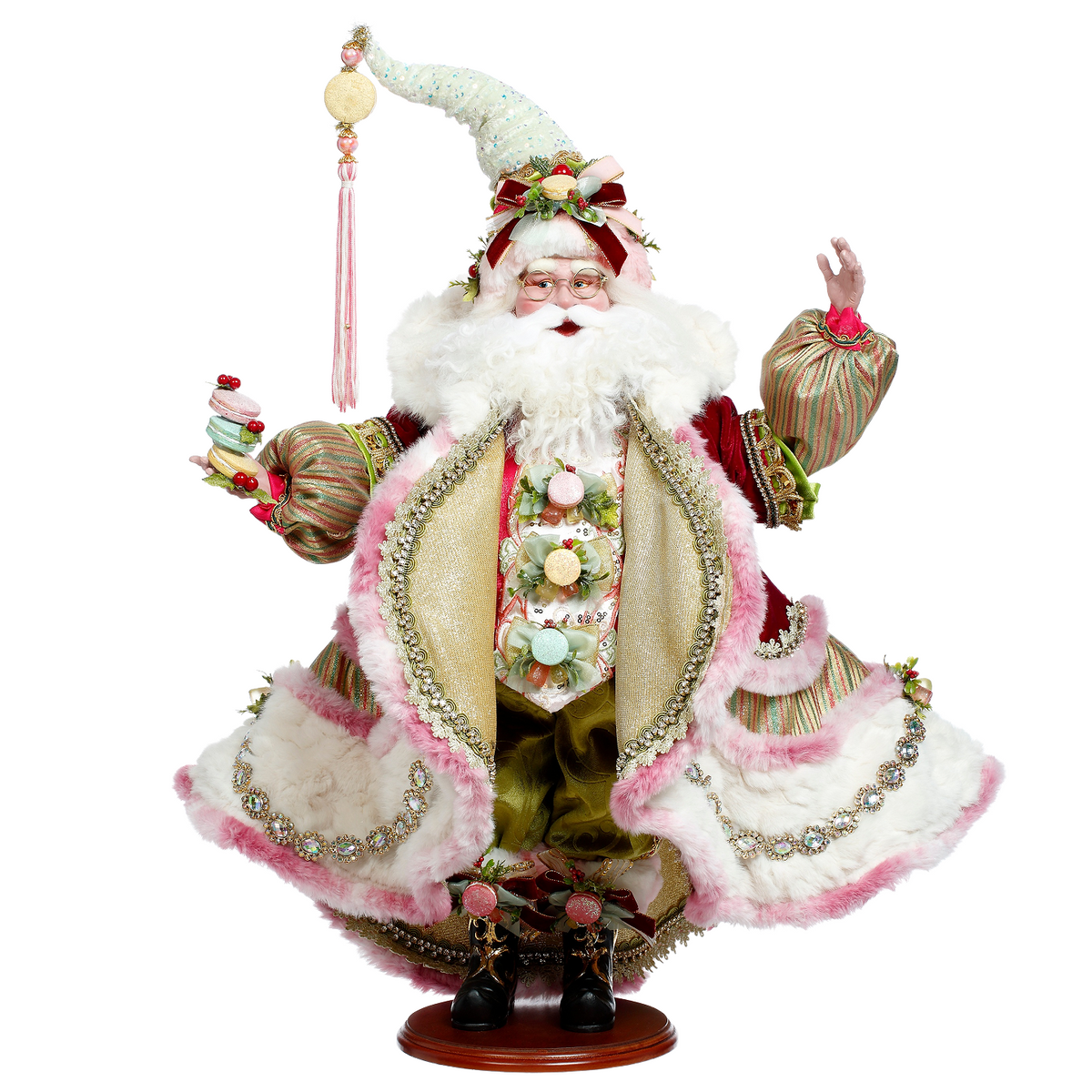 Mark Roberts Macaron Santa