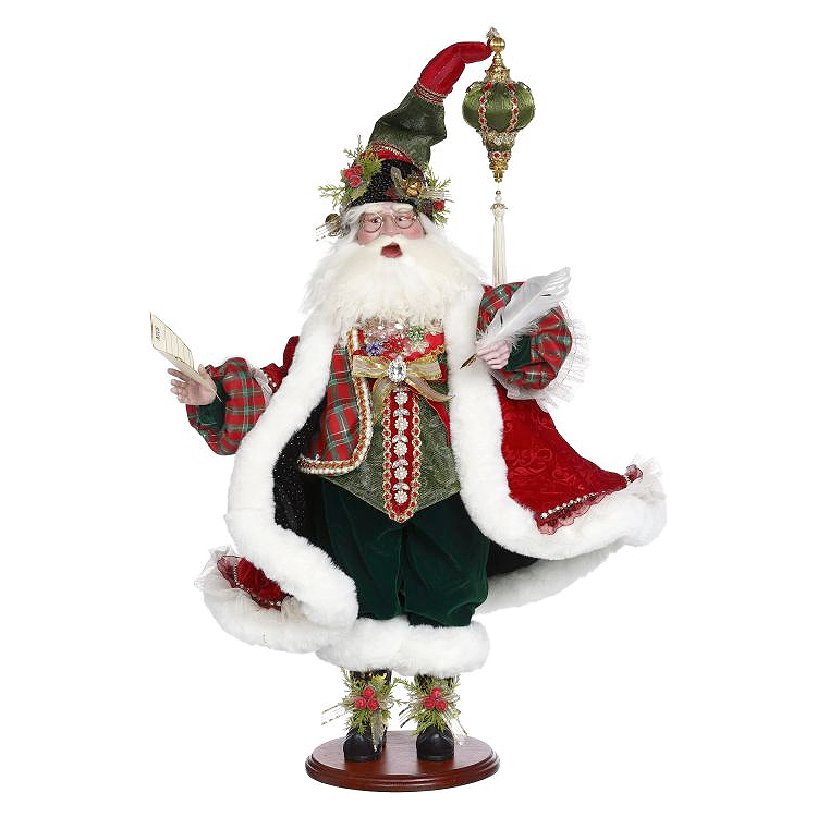Mark Roberts Naughty or Nice Santa Christmas Display Doll