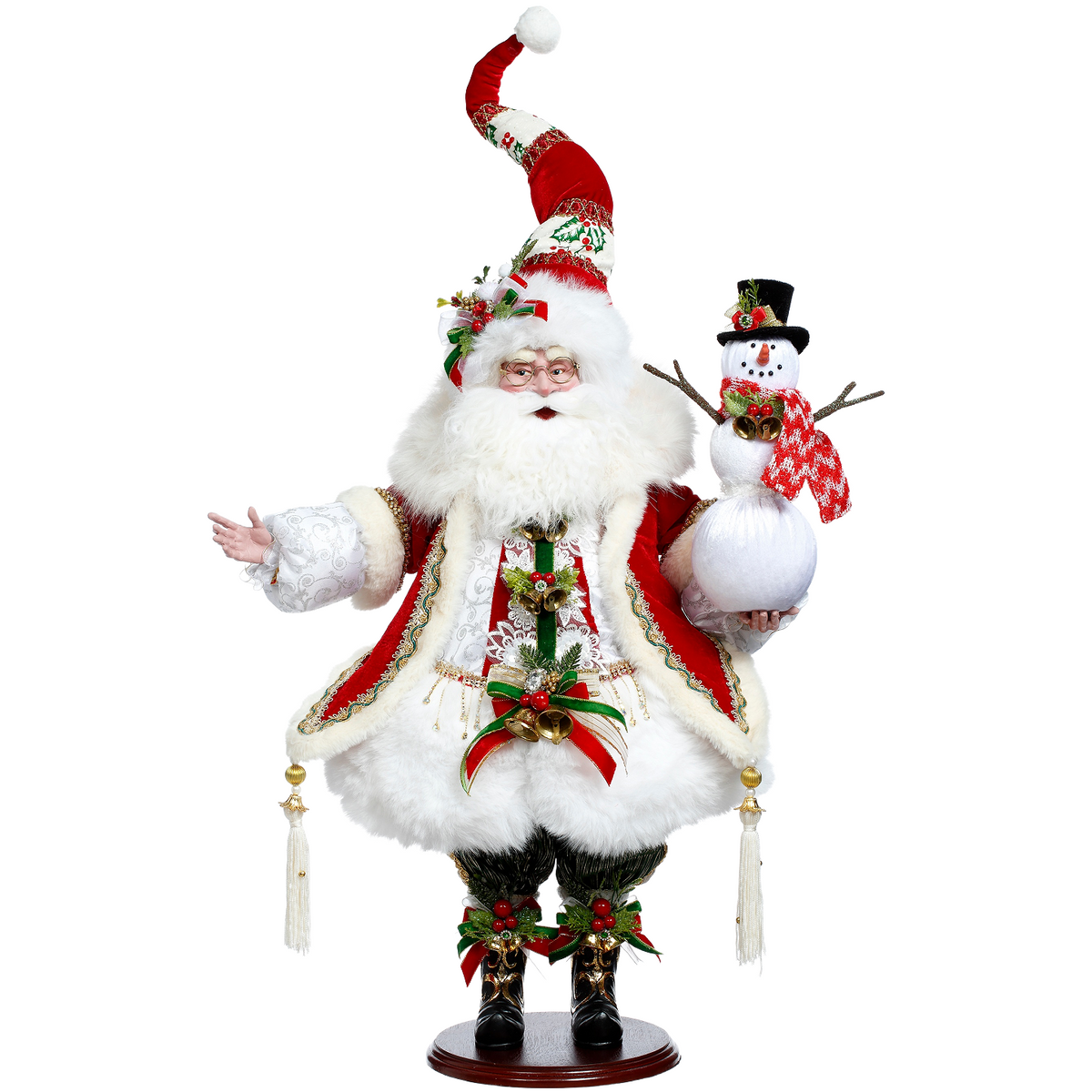 Mark Roberts Santa Building A Snowman