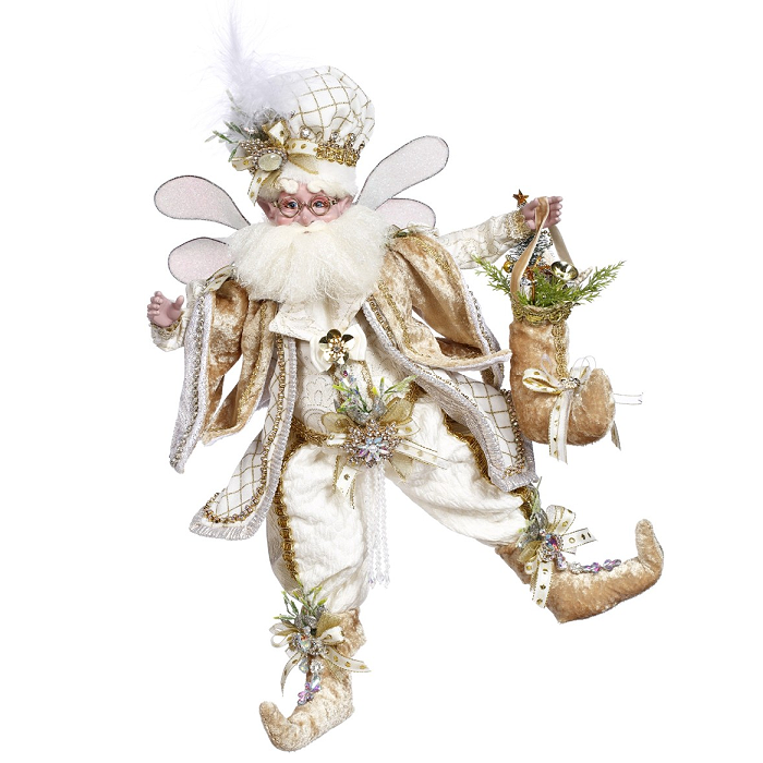 Mark Roberts White Xmas Santa Fairy