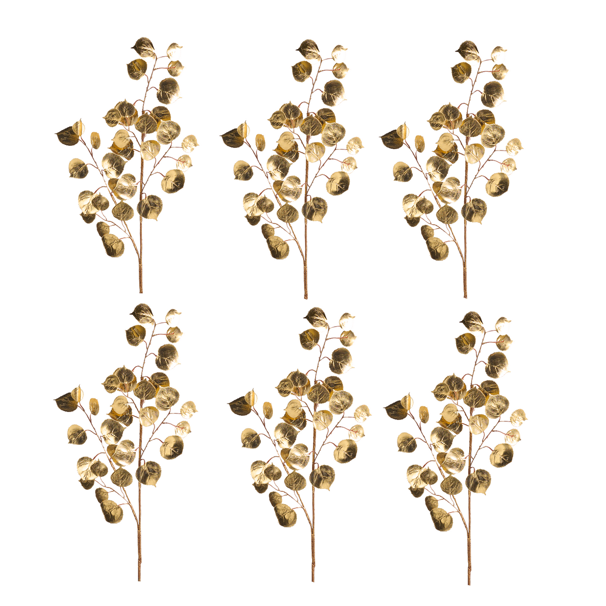 Goodwill M&G Holiday Decor
Metallic Gold Leaf Stems