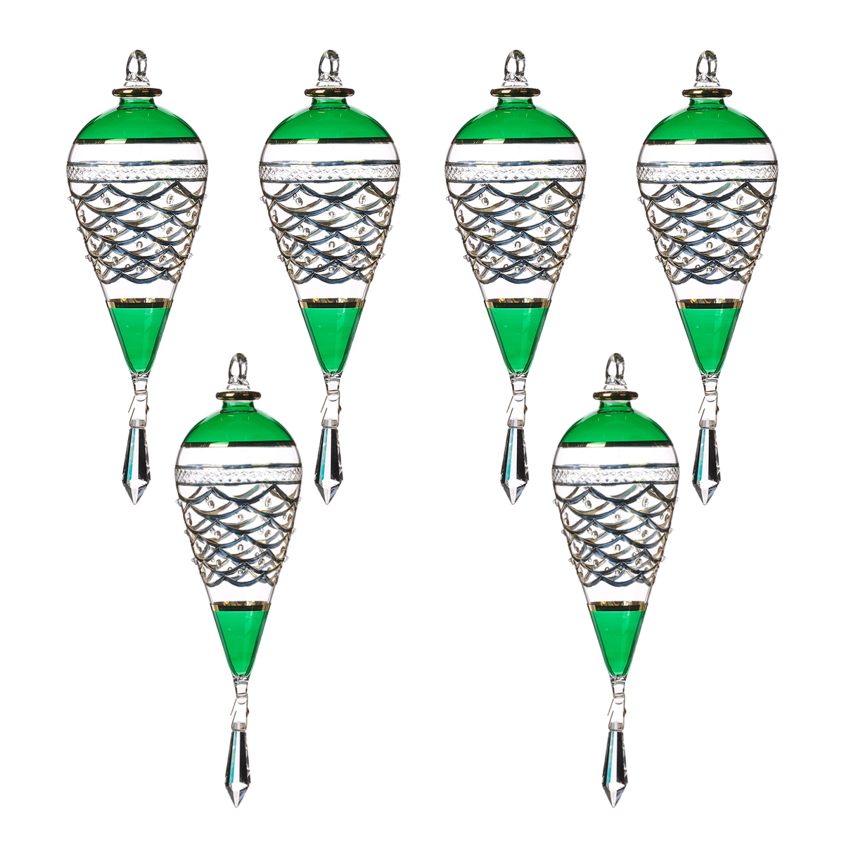 emerald-pendeloque-finial-hand-blown-glass-ornament-19cm