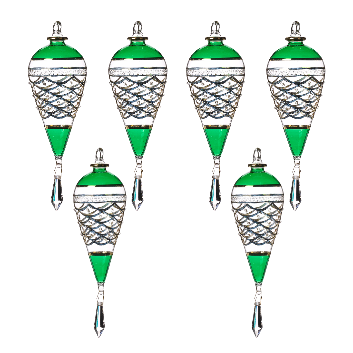 emerald-pendeloque-finial-hand-blown-glass-ornament-19cm