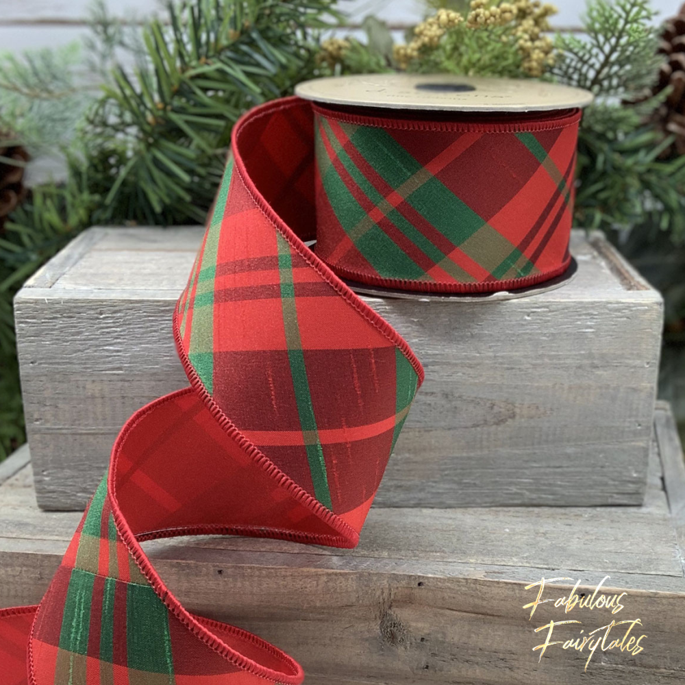 Plaid ribbon shop