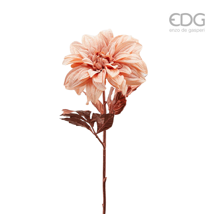 EDG Blush Dahlia Faux Floral Decor