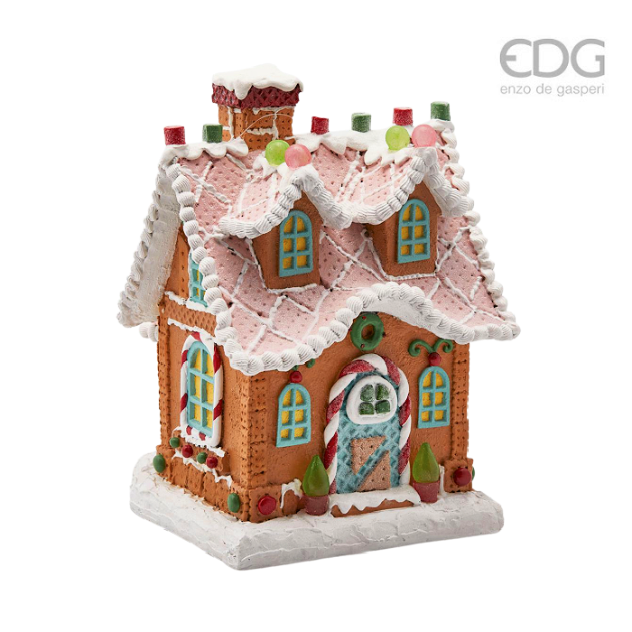 EDG Candy Cookie Christmas Cottage Tabletop Display