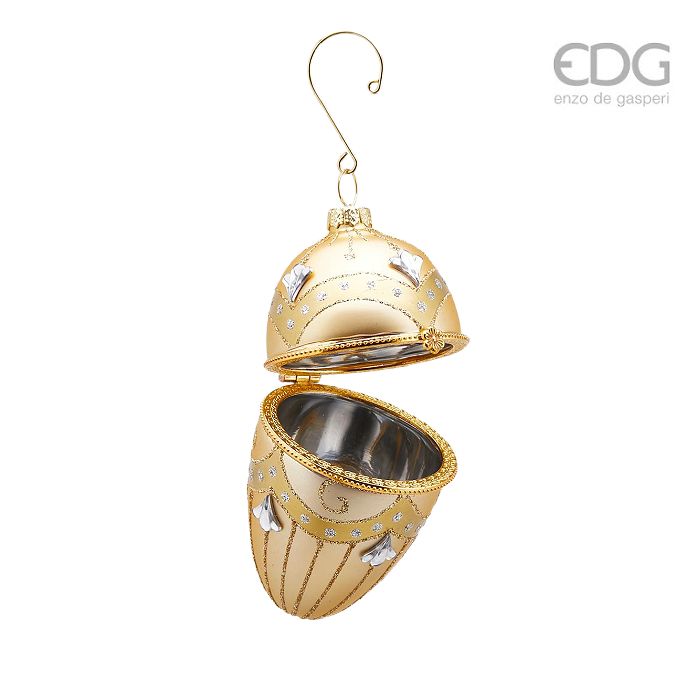 EDG Golden Grandeur Egg Ornament