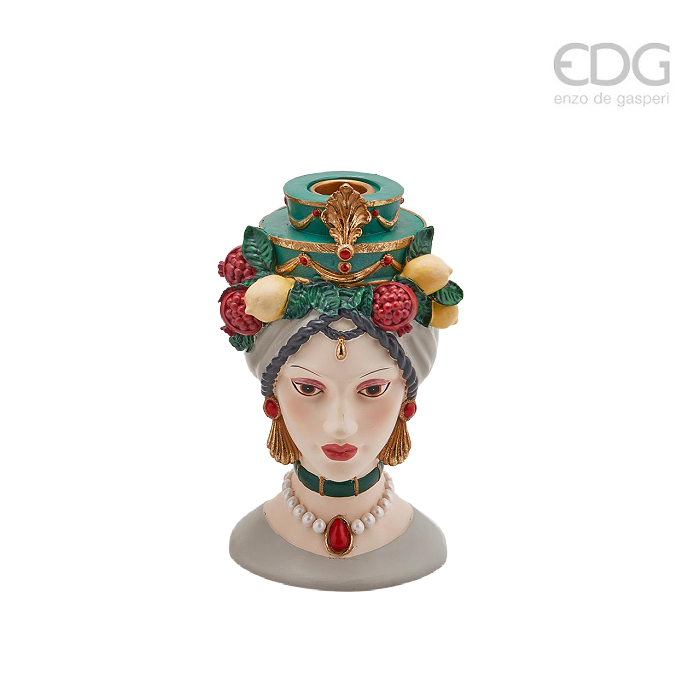 EDG - Enzo De Gasperi Sicily Royal Lady Candle Holder