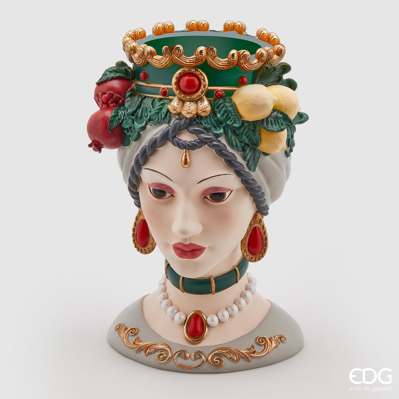 Sicily Regal Lady Testa di Moro Vase - Fairytales