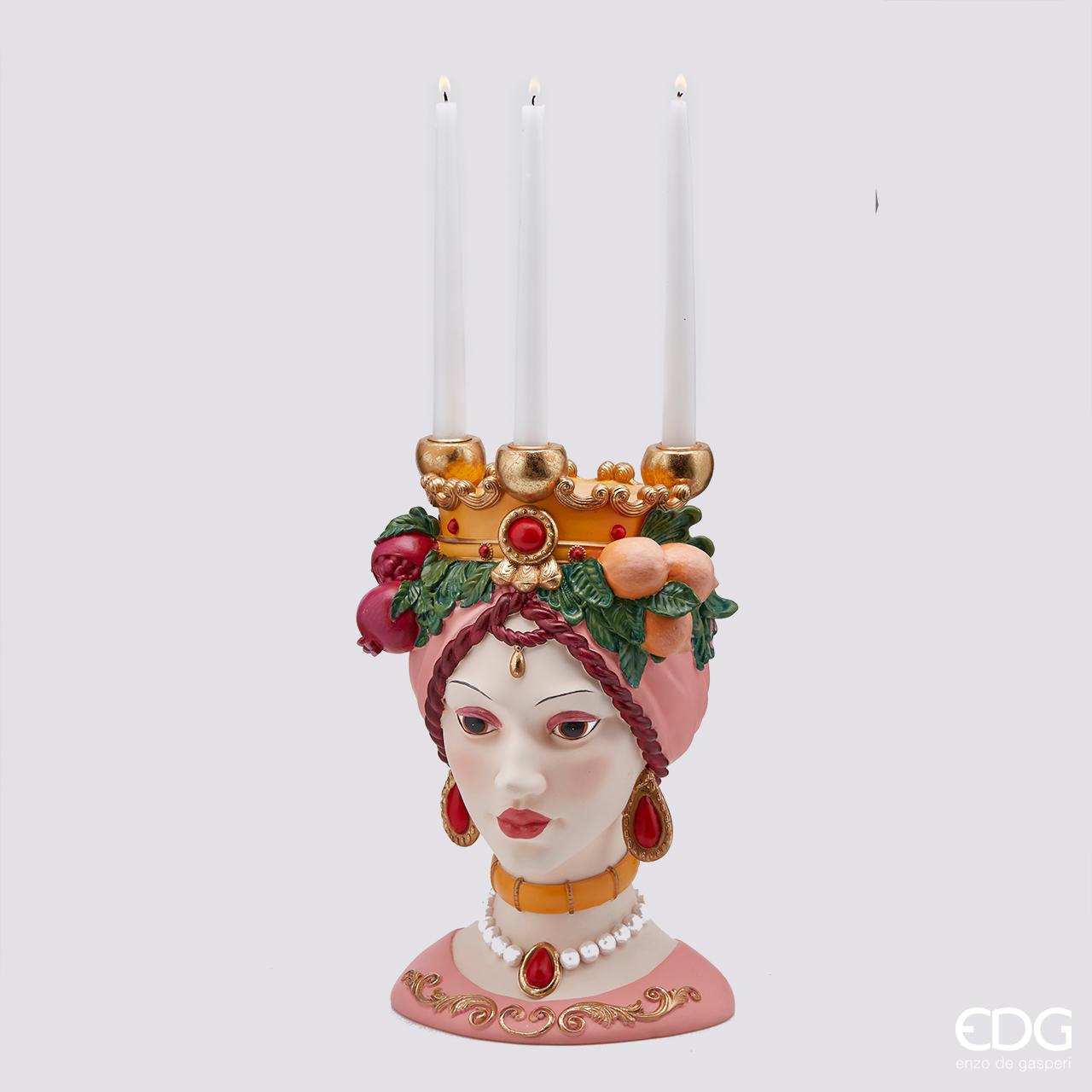 EDG - Enzo De Gasperi Sicily Regal Lady Candle Holder