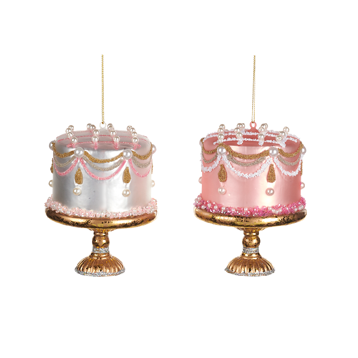 Candy Cake on Stand ornament by Goodwill Belgium