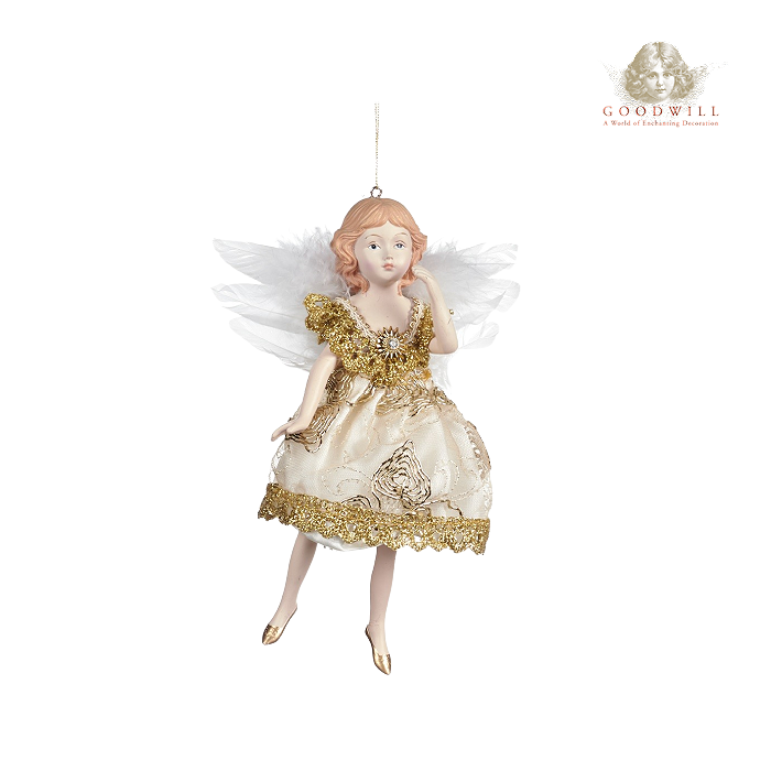 Precious Lace Angel Ornament 18cm