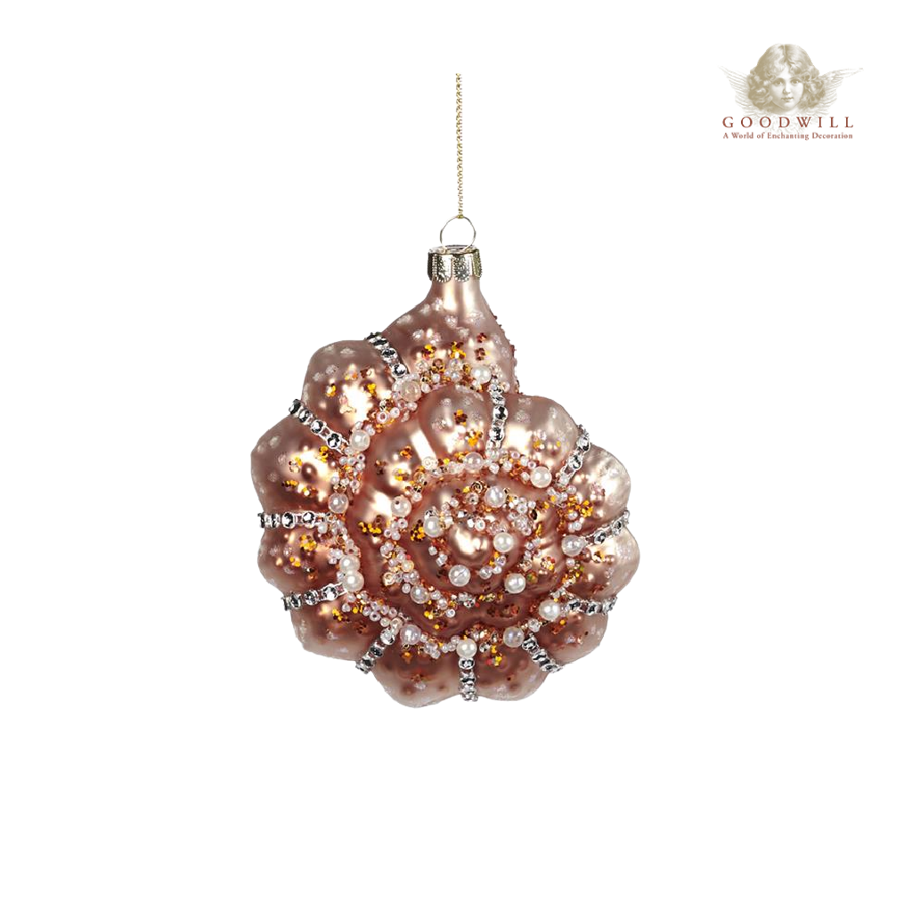 Glass Pearl Jewel Ocean Shell Tree Ornaments