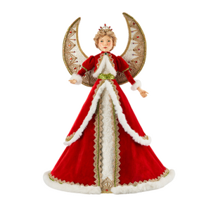 Katherine's Collection 2022 All The Trimmings Angel Tree Topper
